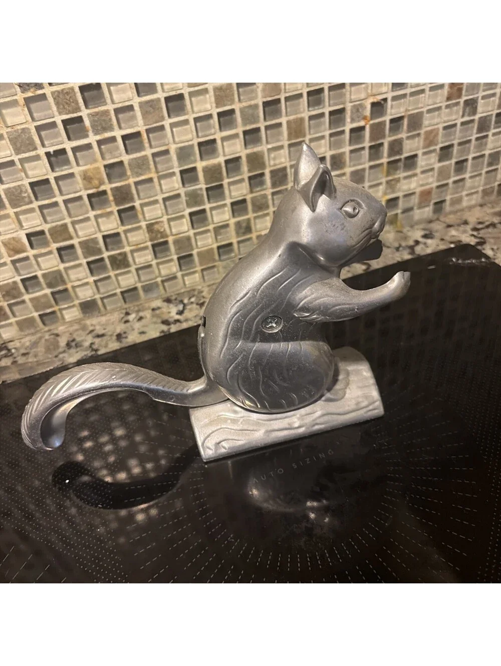 Vintage Cast Aluminum Metal Squirrel Nut Cracker Nutcracker [COPY]